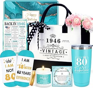 Vintage 1946 Spa Gift Basket