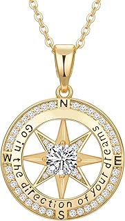 Inspirational Compass Necklace