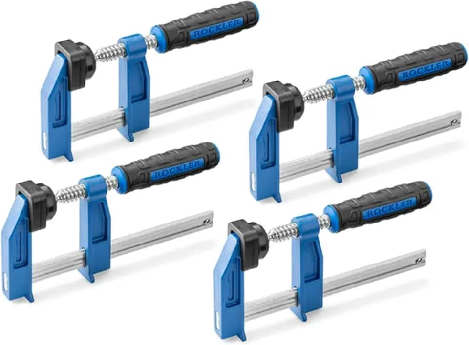 Rockler Woodworking & Hardware Mini Bar Clamps (4-pack)