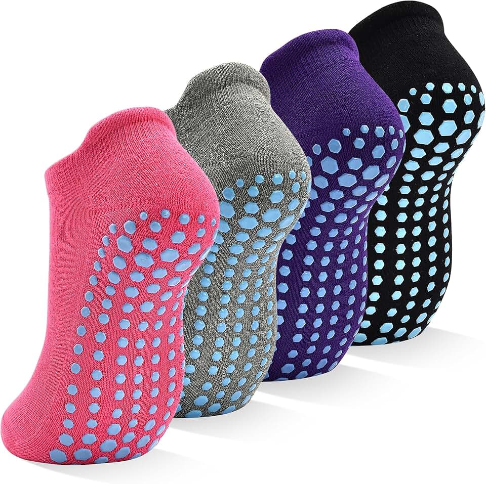 Cozy Anti-Skid Yoga Grip Socks