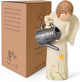 Sculpted Hand-Painted Garden Angel