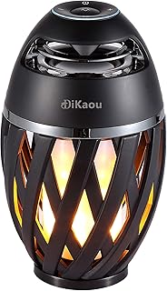 Flame Table Lamp & BT Speaker