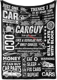 Car Guy Definition Throw Blanket