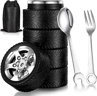 Stainless Steel Tyre Water Bottle