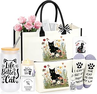 Black Cat 7pc Themed Gift Set