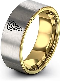 Tungsten Bottle Opener Ring