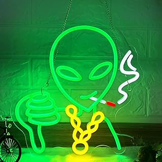 Retro Alien RGB LED Neon Sign