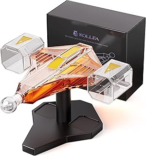 Galaxy Spaceship Whiskey Decanter Set