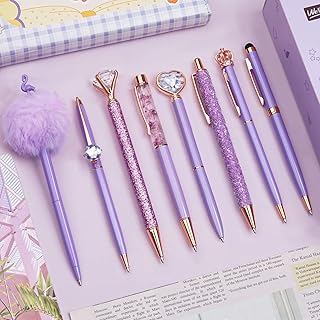Metal Crystal Diamond Pen 8Pcs Set