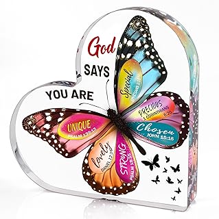 Butterfly Spiritual Desk Decor Sign