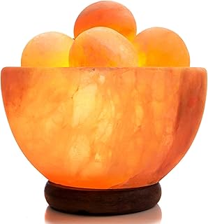 Himalayan Salt Lamp & Massage Balls