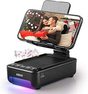 Cell Phone Stand with Bluetooth Speaker