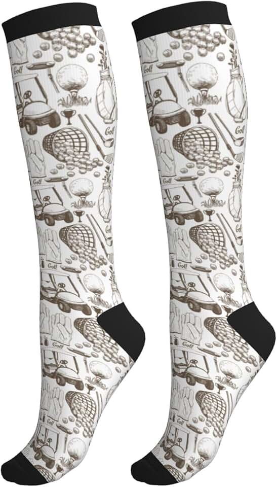 High-Performance Golf Compression Socks