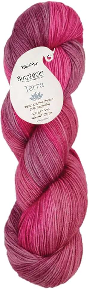 Artisan Hand-Dyed Merino Wool Skein