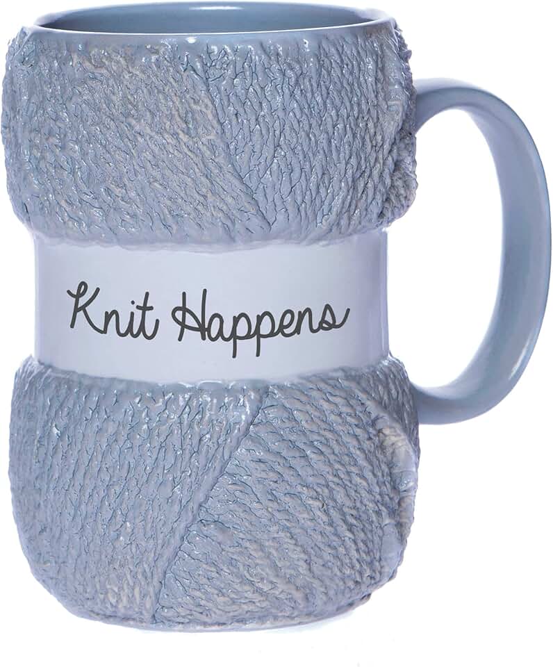 Funny 'Keep Calm and Carry Yarn' Mug