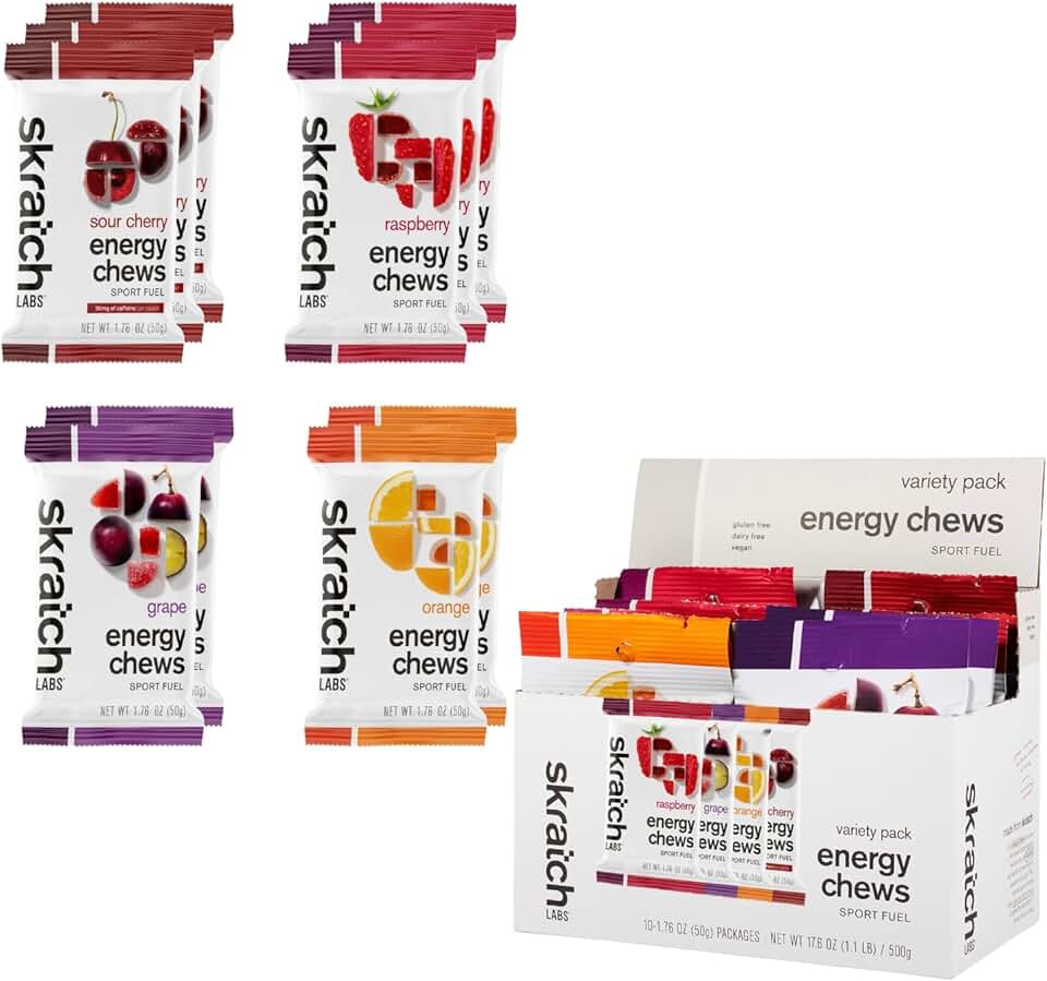 Energy Gels/Chews Variety Pack