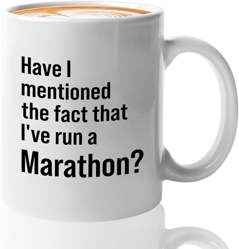 Running-Themed Coffee Mug (Funny Slogan)