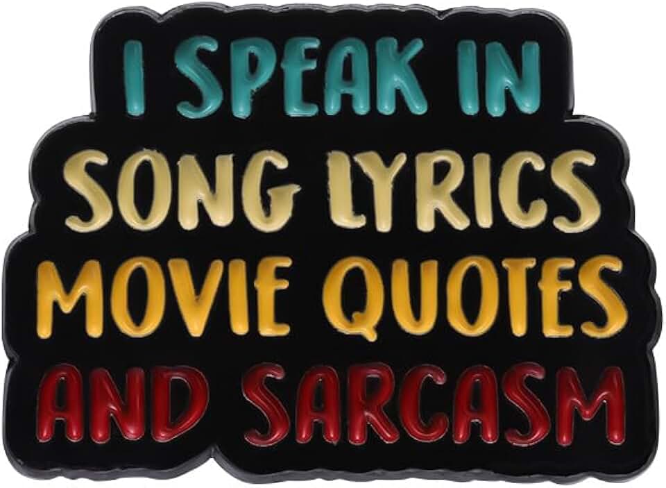 Sci-Fi Movie Quote Enamel Pin Set