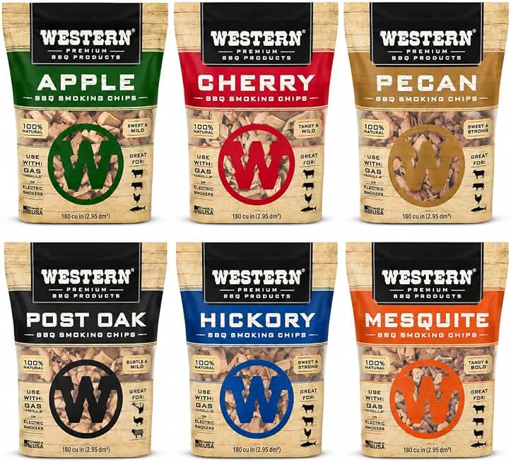 Premium Wood Chip Variety Pack for Smoking