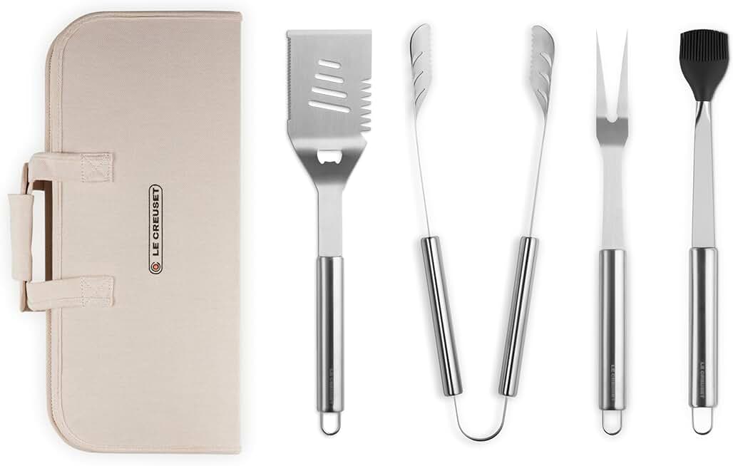 Professional 5-Piece BBQ Tool Set