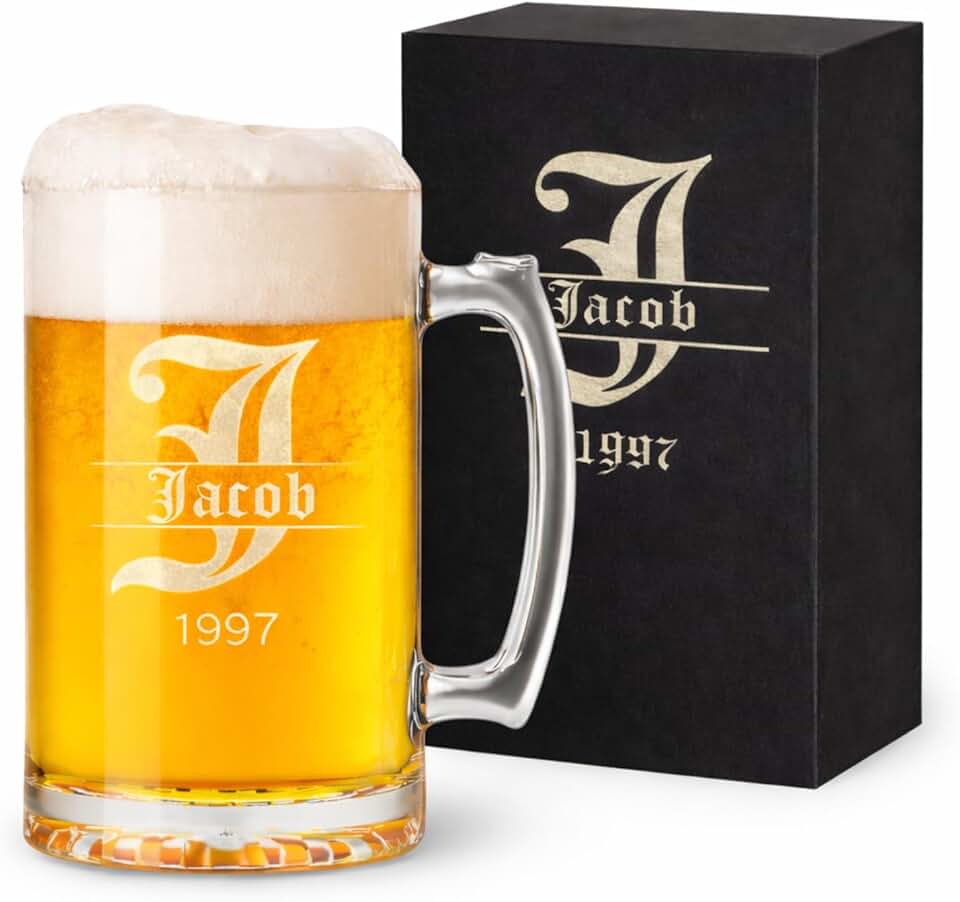 Personalized Engraved Beer Mug