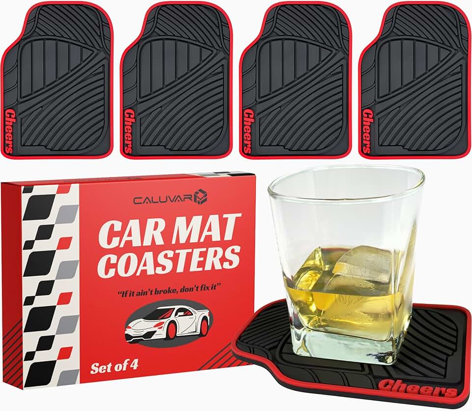 Luxury Car Coasters (Set of 4)