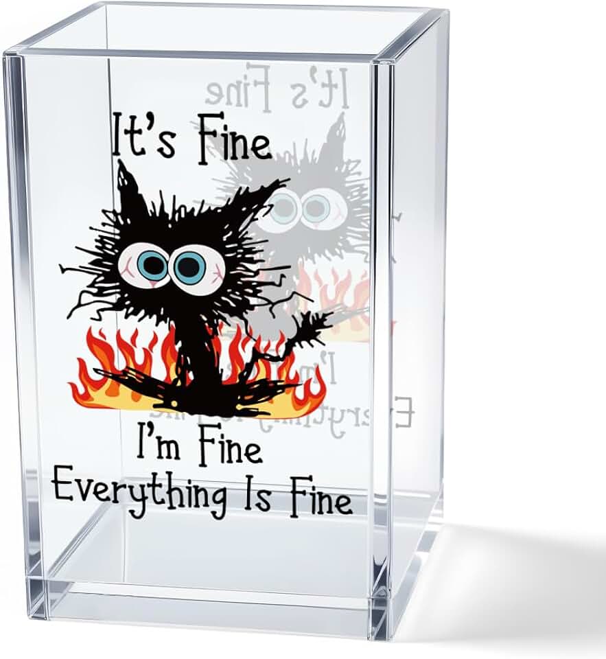 Cute Cat Pen Holder