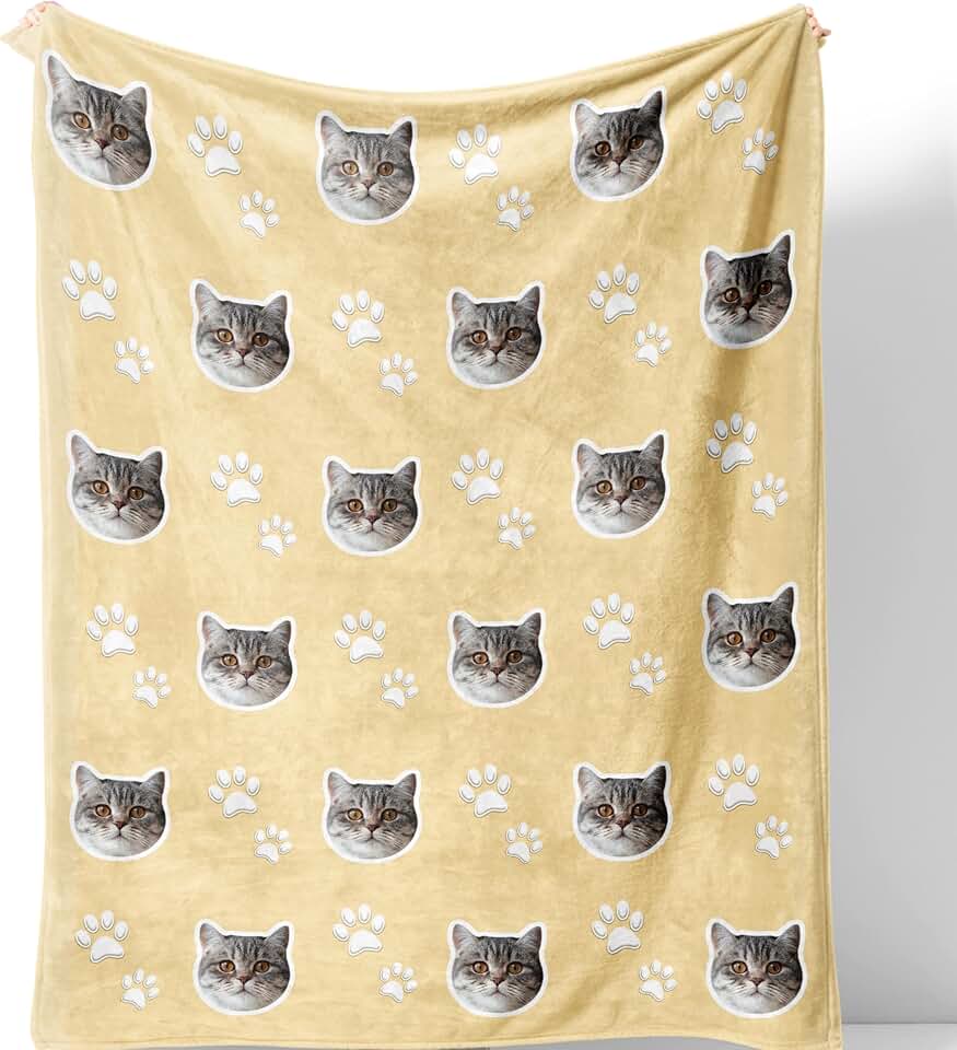 Paw Print Blanket