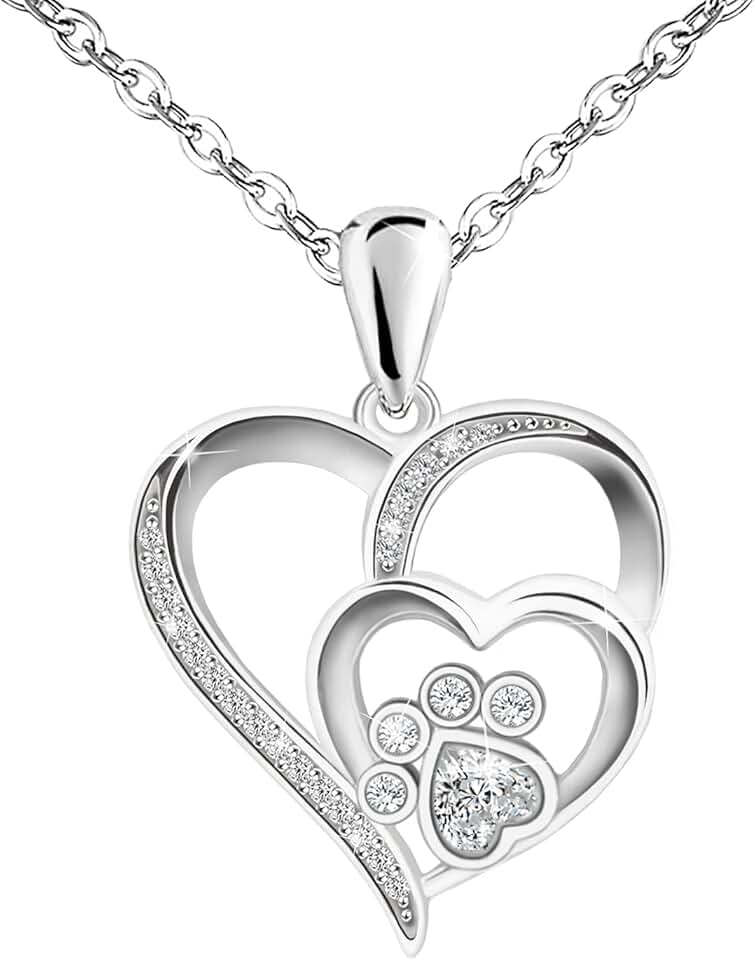 Sterling Silver Cat Paw Necklace