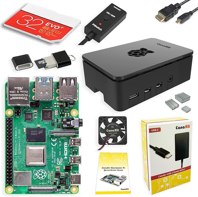 Raspberry Pi 4 Starter Kit