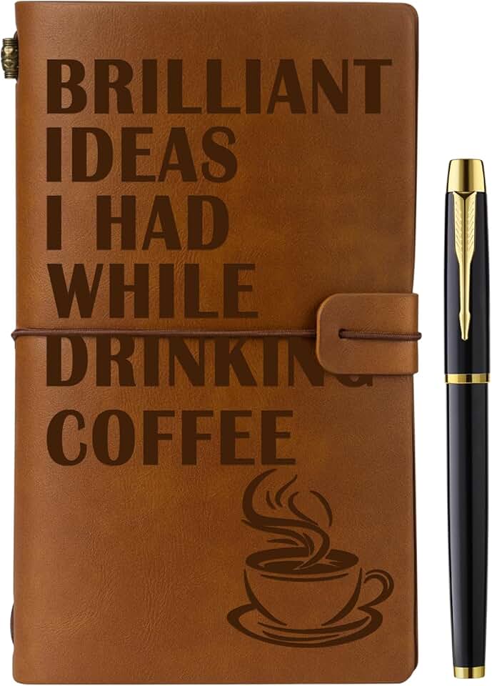 Coffee Tasting Notebook and Pen Set
