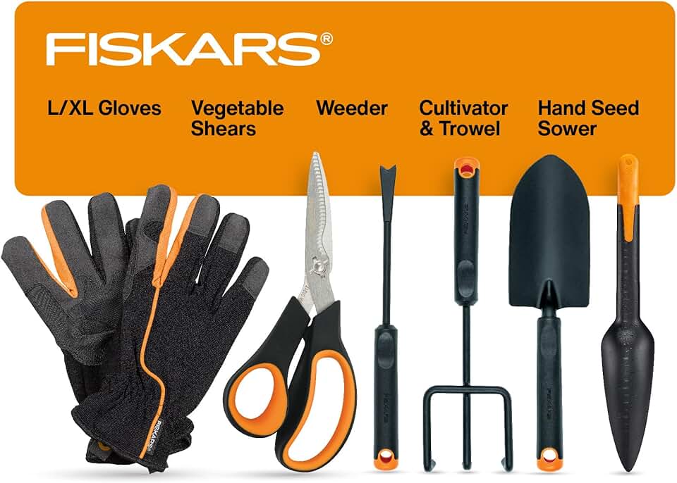 Ergonomic Garden Hand Tool Set