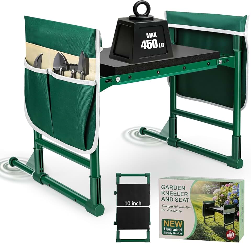 Heavy-Duty Garden Kneeler with Handles