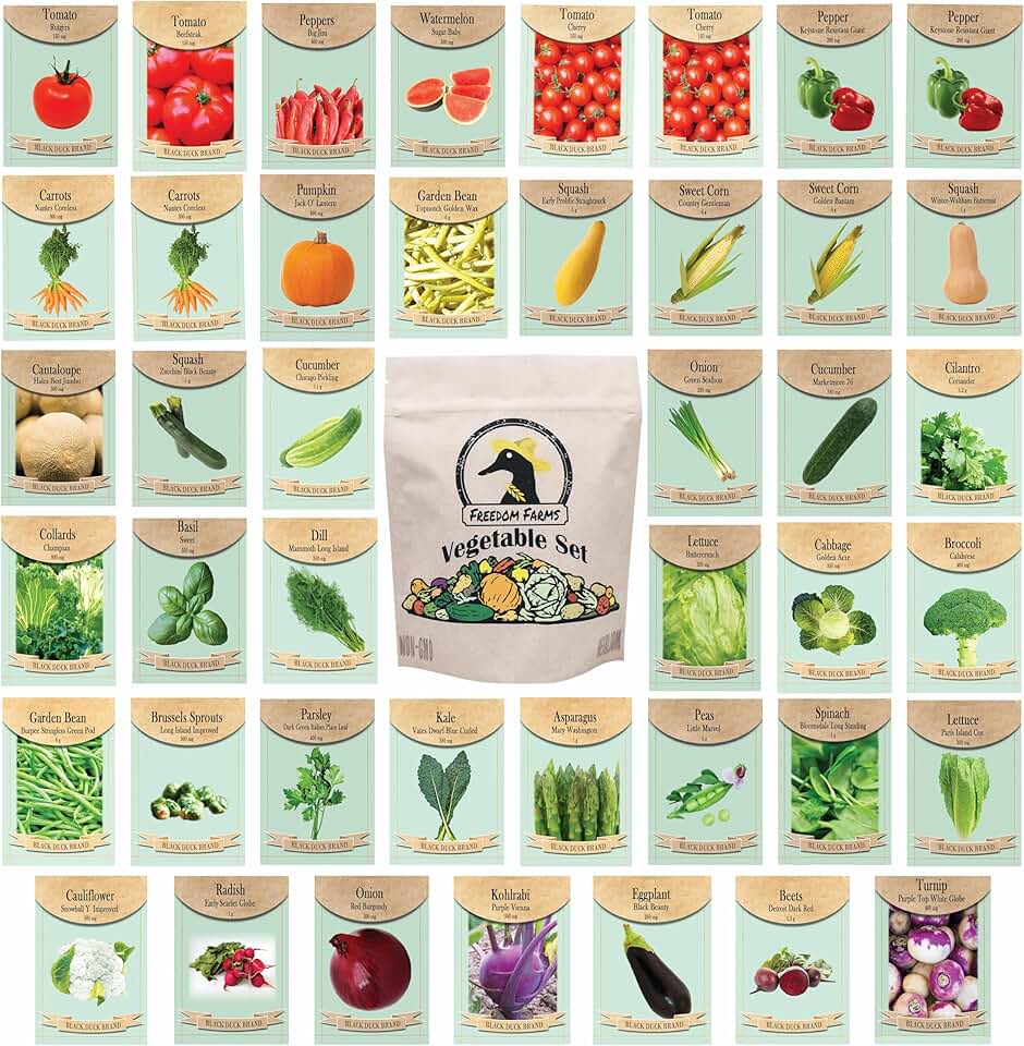 Heirloom Vegetable Seed Collection