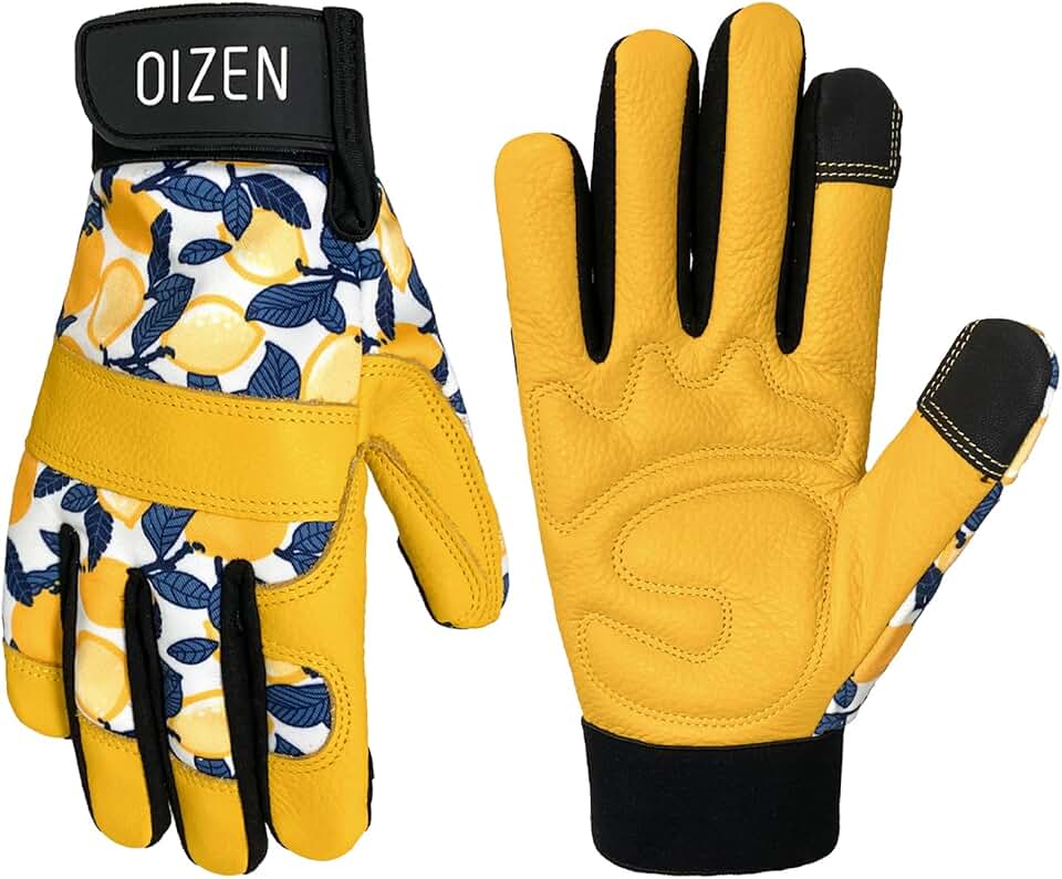 Premium Leather Gardening Gloves