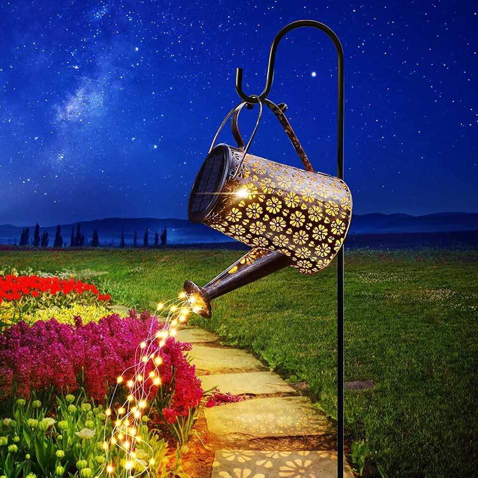 Solar-Powered Decorative Garden Lights
