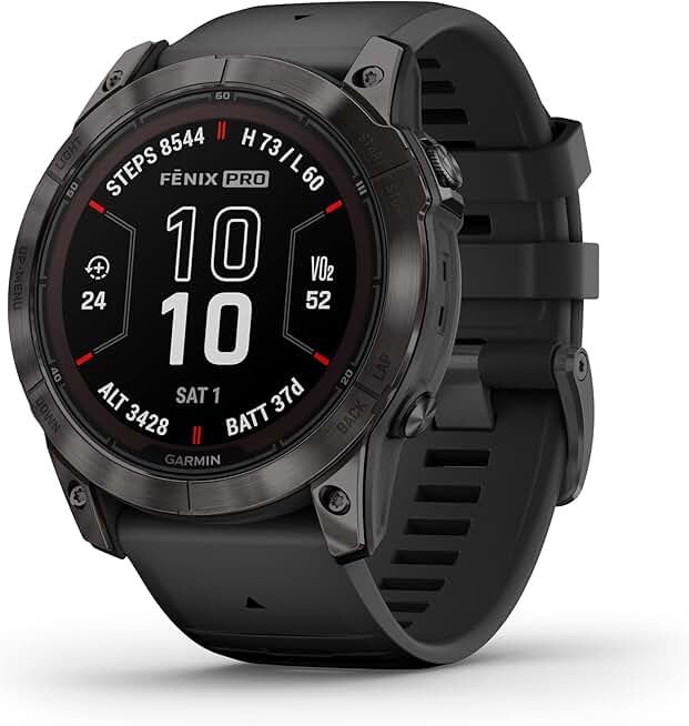 Garmin fenix 7X Sapphire Solar GPS Watch