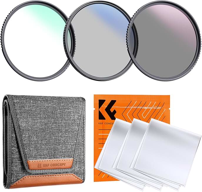 Lens Filter Kit (ND, UV, CPL)