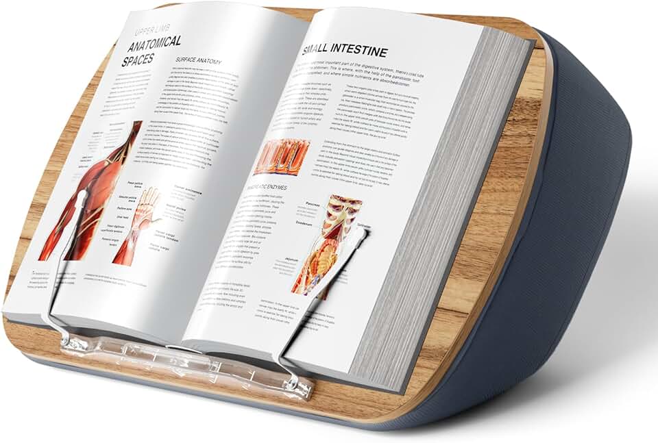 Ergonomic Book Stand for Desk