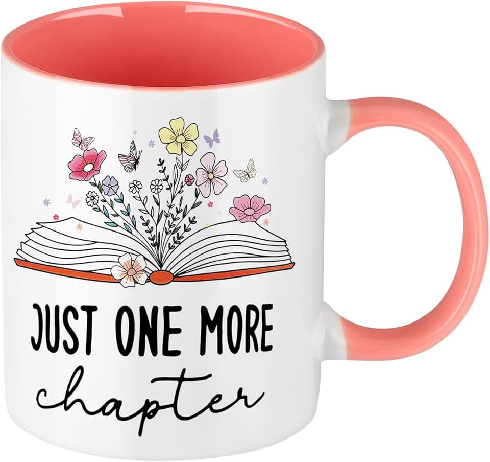 "Just One More Chapter" Coffee Mug
