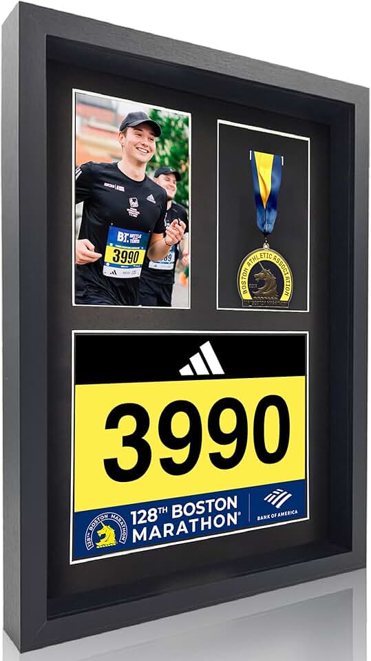 Personalized Race Medal Display
