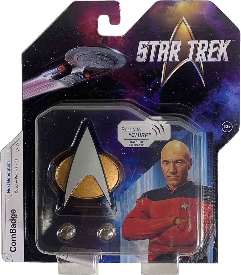 Authentic Star Trek Communicator Badge