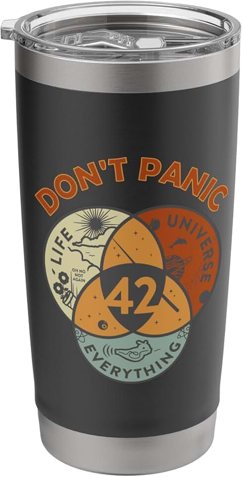 "Don't Panic" Hitchhiker's Guide Mug