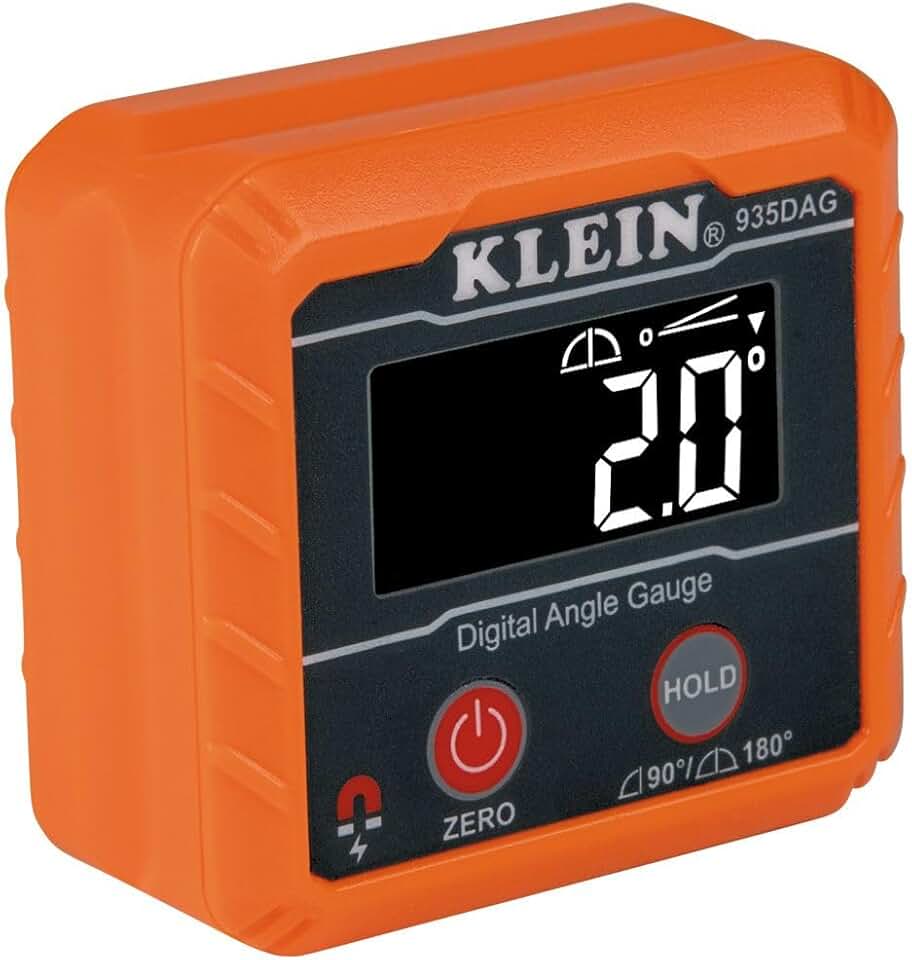 Digital Angle Finder with Level