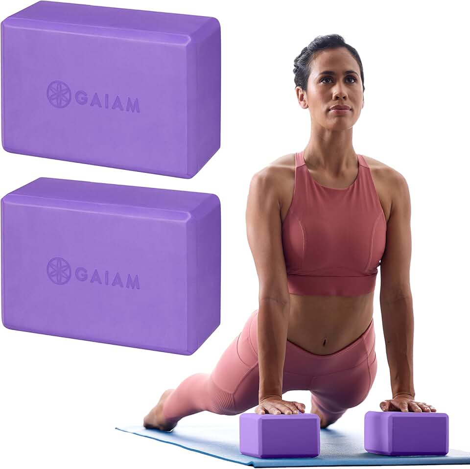 High-Density Yoga Blocks (Set of 2)
