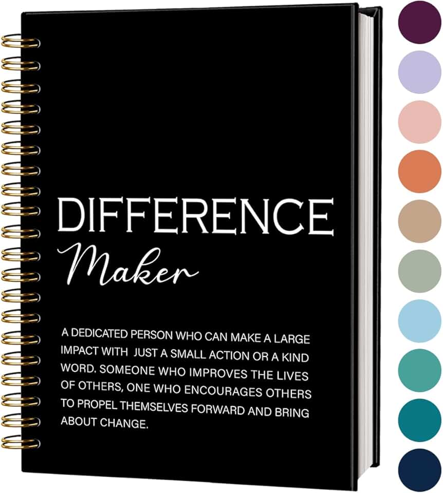 Inspirational Yoga-Themed Journal