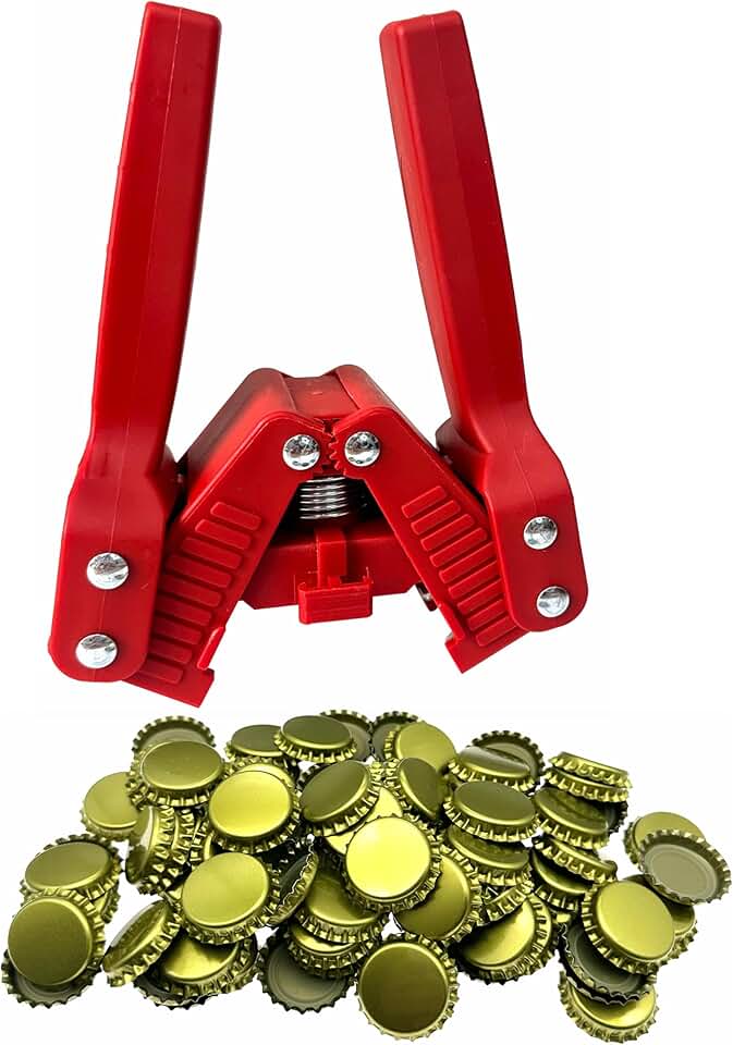 Beer Bottle Capper & Caps