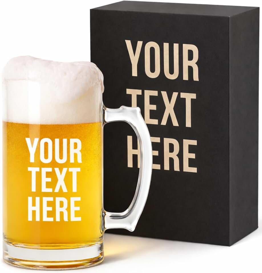 Personalized Engraved Beer Mug