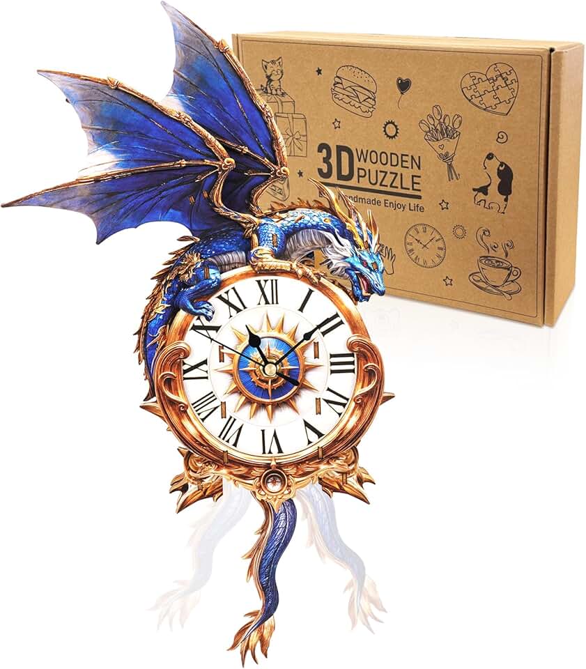 Dragon Eye Wall Clock