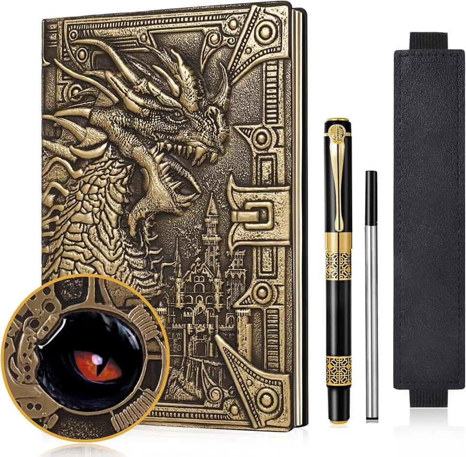 Fantasy Themed Leather Journal